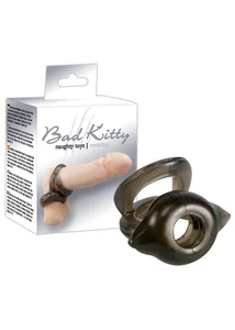 Pénisz- és heregyűrűr Bad Kitty TPR Ring