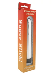 Karcsú, ezüst rúdvibrátor Super Slick Vibrator