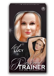Életnagyságú guminő, szexbaba Personal Trainer Hot Lucy