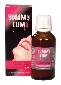Vágyfokozó cseppek férfiaknak Yummy Cum Drops - 30 ml