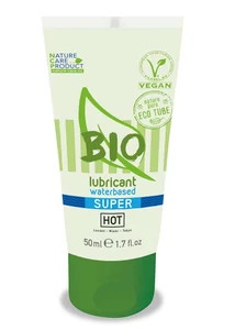 Vegán vízbázisú síkosító HOT BIO lubricant waterbased Superglide 50 ml