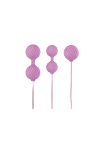 Gésagolyó szett Luxe o' kegel balls pink