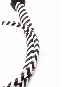 Bőr ostor heavy handle whip 122 cm