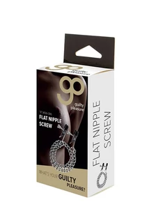 Mellbimbó csipeszek lánccal GP Flat Nipple Screw