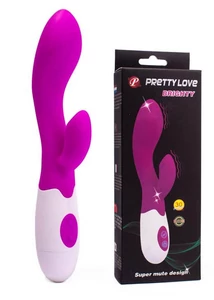 Nyúl vibri Pretty Love Brighty csiklókaros vibrátor