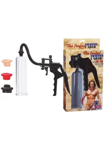 Péniszpumpa revolver fogantyús pótgyűrűkkel The Perfect Pump With Sure-Grip