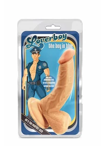 Realisztikus hajlított dildó Loverboy The Boy In Blue 16,5 cm