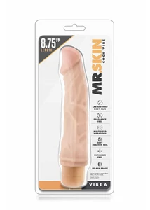 Valósághű eres vibártor 22 cm Mr skin cock vibe 6