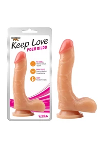 Világos herés Poem Dildo