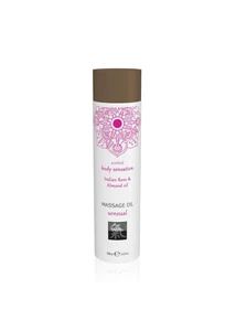 Masszázsolaj Massage oil sensual - indian rose & almond oil 100ml