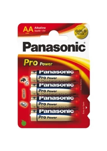 Panasonic Pro Power Alkaline Battery AA 4db