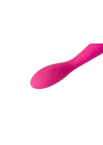 G-pont vibrátor Iris Plum Red 18 cm