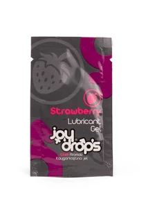 Síkosító eper ízű Strawberry lubricant gel - 5 ml a tasakban