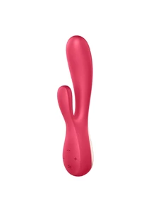 Nyúl vibrátor applikációval Mono Flex (Red) 