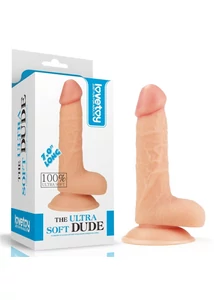 Vaskos műpénisz 7 the ultra soft dude 18 cm