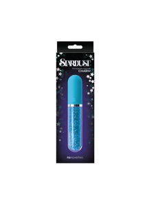 Vibrátor csillagporral Stardust charm kék