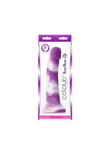 Tapadótalpas műpénisz Colours yum yum 8 dildó purple