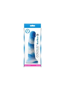 Színes realisztikus formájú dildó 15 cm - Colours Pleasures Yum Yum 6" Dildo