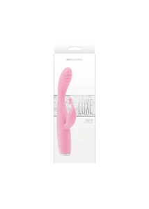 Nyúl vibrátor klitorisz izgató karral Luxe skye  - pink