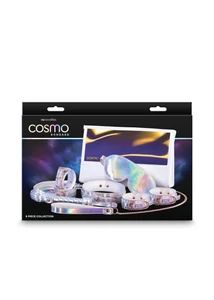 Holografikus BDSM készlet + táska (6 db) Cosmo Bondage - 6 Piece Kit - Rainbow