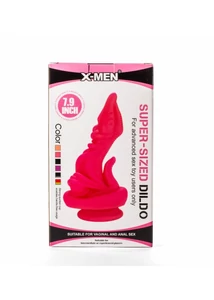 Nonfiguratív dildó 20 cm X-Men 7.9" Super Sized Dildo PVC Black