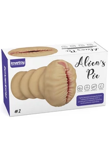 Földöntúli vagina Alien's pie maszturbátor 2 testszínű