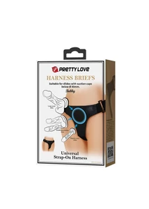 Hám tapadókorongos dildókhoz Pretty love bobby harness briefs