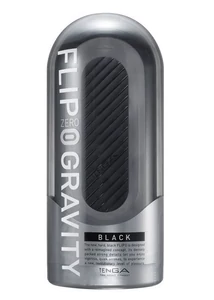 Szétnyitható férfi maszturbátor Flip zero gravity black