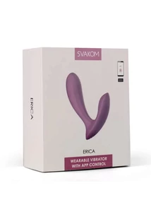 Applikációs hordható, bugyi vibrátor Erica Romantic Rose