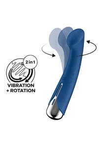 Forgófejes g-pont vibrátor Spinning G-Spot 1 blue