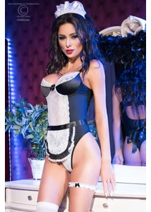 Takarítónő/szobalány jelmez CR 4151 S/M Maid Body Set