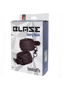 Blaze Luxury Fetish csuklóbilincs csattal karabineres kötöző