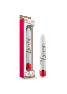 Keskeny, többsebességes rúdvibrátor The collection With love Red devil 17,5 cm 