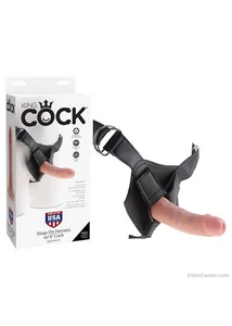 Felcsatolható pénisz King Cock strap-on Harness dildó 15 cm