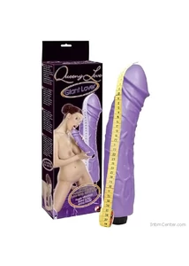 Méretes makkal rendelkező gigászi vibrátor, Giant Lover, 38 cm