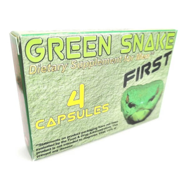 Green Snake First potencianövelő 4 db