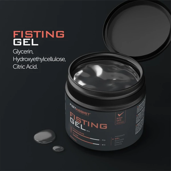 Vízbázisú öklöző gél Fist assist fisting gel 500ml