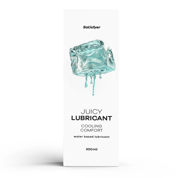 Hűsítő hatású vízbázisú síkosító Juicy Lubricant, 300 ml (water) - Cooling Comfort
