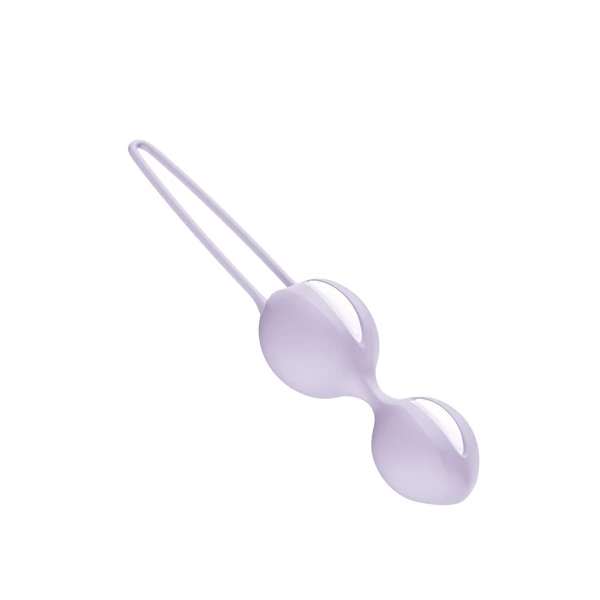 Hüvelygolyó szilikon lila Smartballs duo - purple