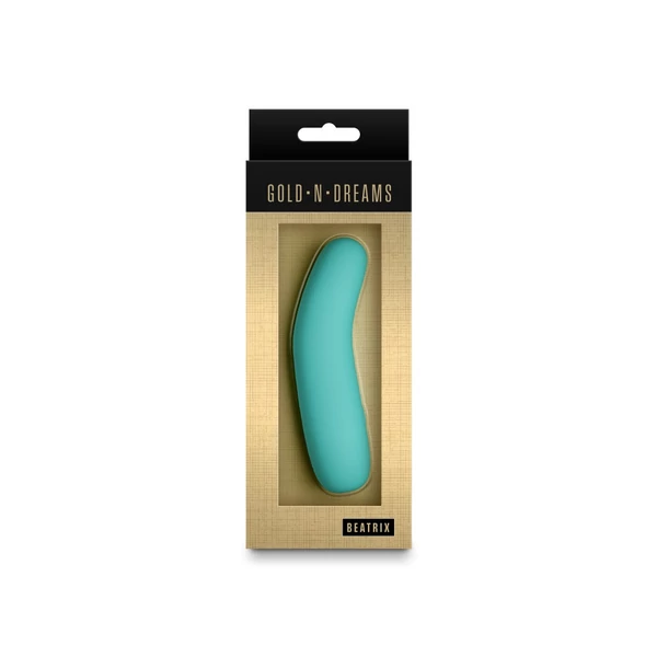 Szilikon csiklóizgató Gold-n-Dreams - Beatrix - Turquoise