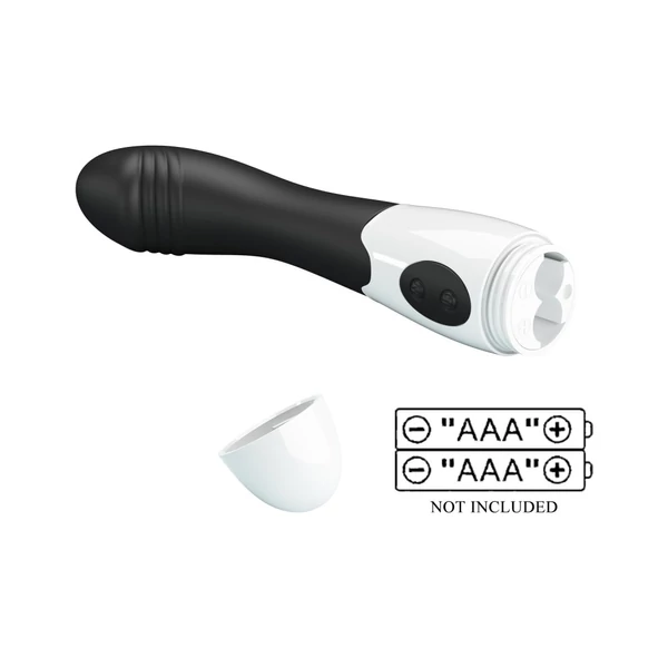 G-pont szilikon vibrátor Pretty Love Elemental black