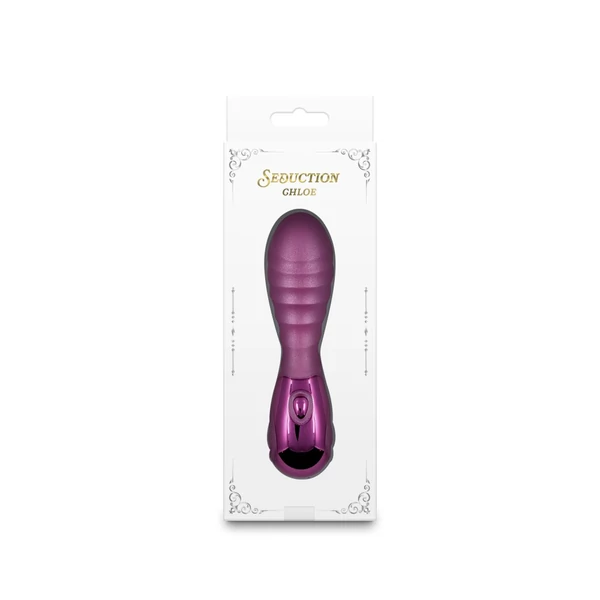 Kis méretű vibrátor Seduction - Chloe - Metallic Pink