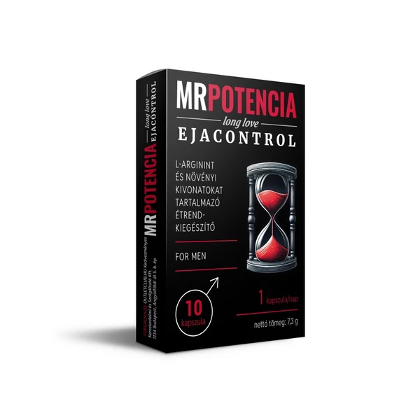 Késleltető hatású potencianövelő Mrpotencia long love ejacontrol - 10 db