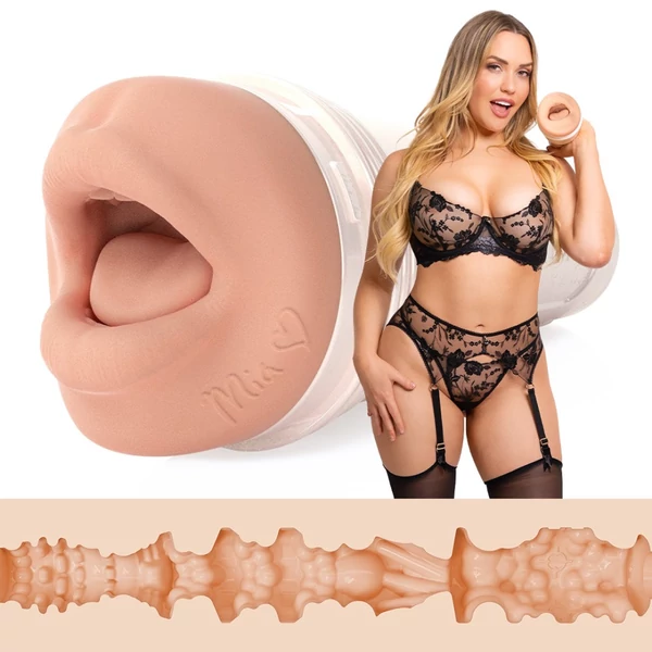 Mia élethű szája Fleshlight girls Mia Malkova headshot (mouth)