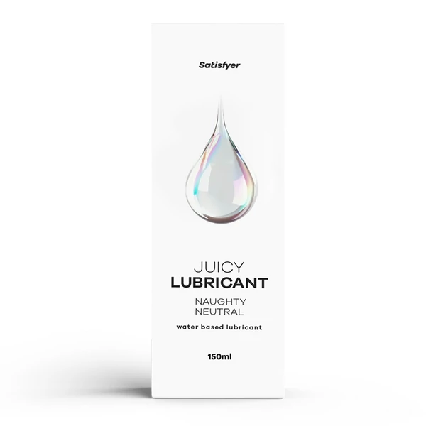 Natúr vízbázisú síkosító Juicy Lubricant, 300 ml (water) - Naughty Neutral