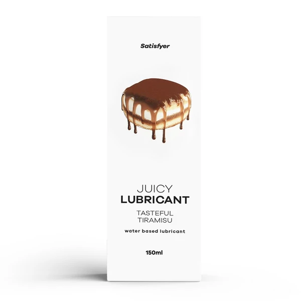 Tiramisu aromájú vízbázisú síkosító Juicy Lubricant, 300 ml (water) - Tasteful Tiramisu