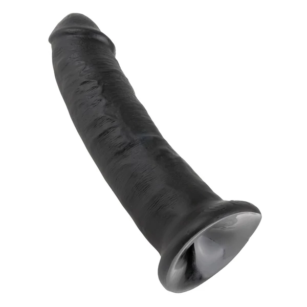 Letapasztható realisztikus vastag fekete dildó 9" cock black 22,86 cm