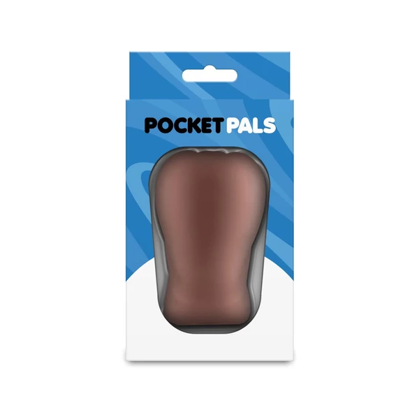 Maszturbátor análnyílással, barna Pocket pals - anal stroker - brown