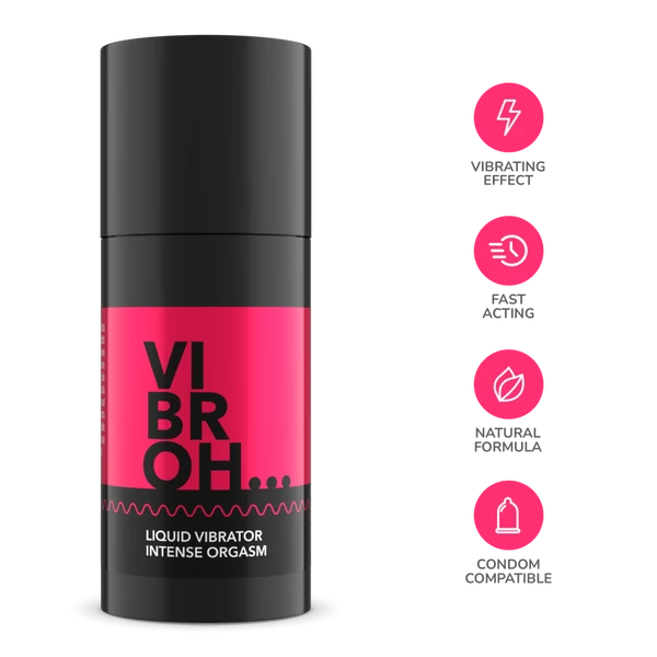 Csiklóizgató folyékony vibrátor gél Vibroh, Stimulating gel (15 ml)