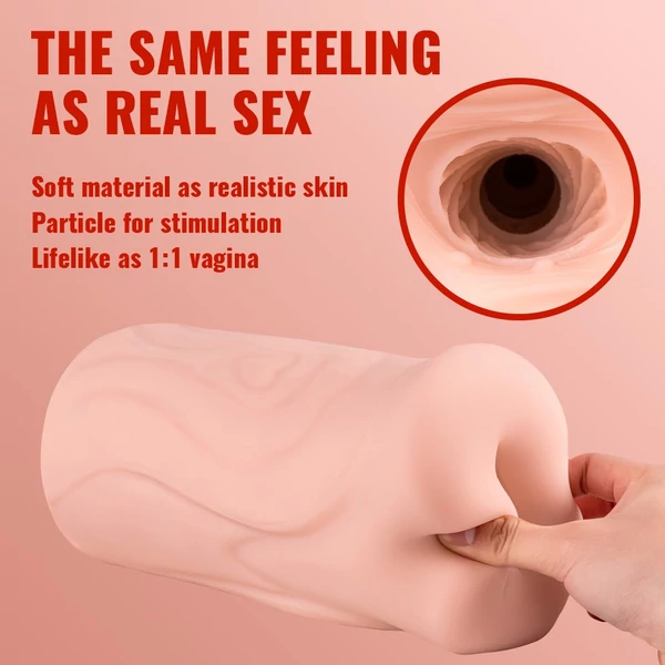 Maszturbátor vibrátoros ánusz Large thrusting masturbator i